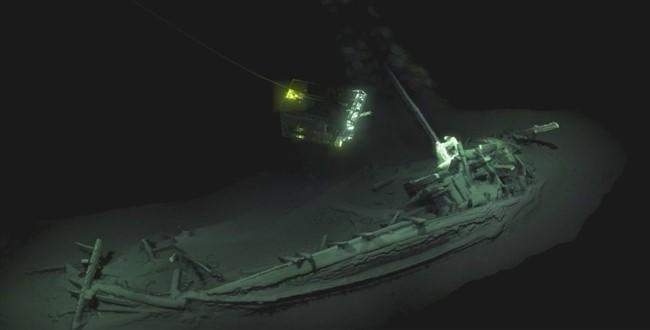 Dünyanın en eski gemi enkazı bulundu