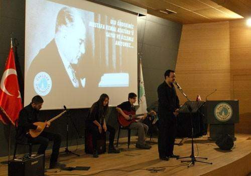  Atatürk Üsküdar Üniversitesi’nde anıldı 2